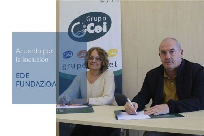 Acuerdo Grupo Cei y EDE Fundazioa