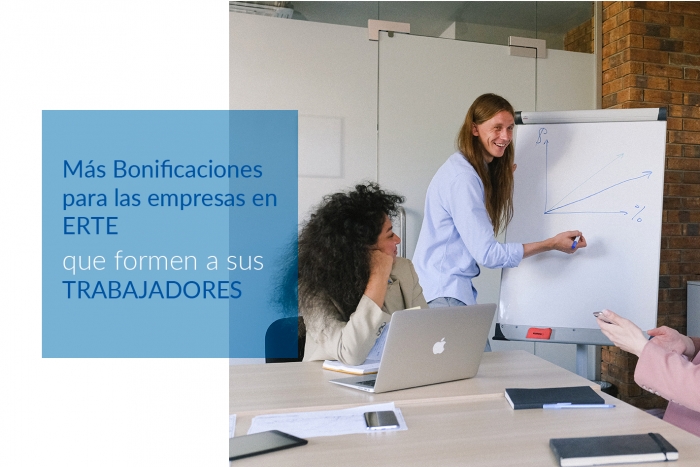 Más bonificaciones para las empresas en ERTE que formen a sus trabajadores