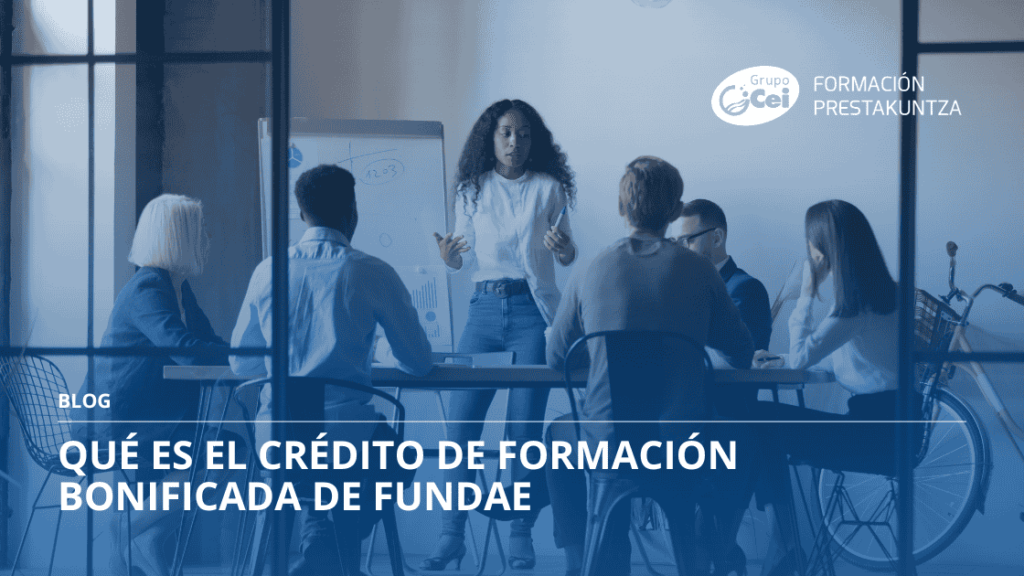 qué es el crédito de formación bonificada