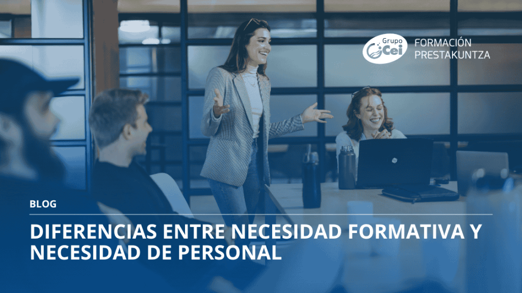 diferencias entre necesidad formativa y necesidad de personal